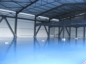 epoxy floor warehouse